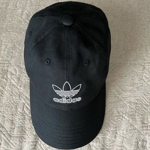 Adidas Originals black baseball cap unisex osfa